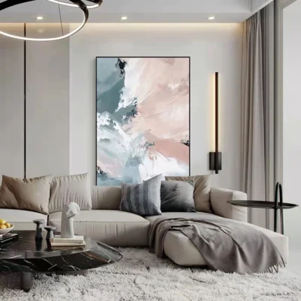 100% Handmade Oil Painting On Canvas Wall Art Modern Abstract Artwork Home Decoration Pictures Living Room Bedroom Dining Decor